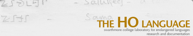 The Ho Language :: Living Tongues Institute for Endangered Languages