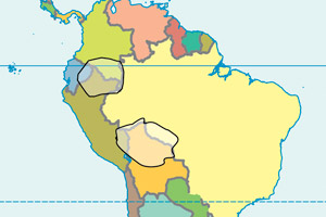 map of the CSA hotspot