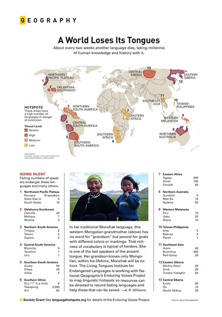 October 2007 NGM page
